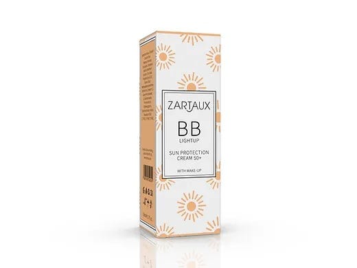 Zartaux Sun Protection BB Cream SPF 50+ Matte Finish Titanium Dioxide