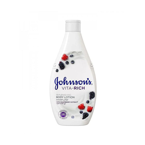 Johnson Vita-Rich Replenishing Body Lotion Raspberry Extract 400 ml