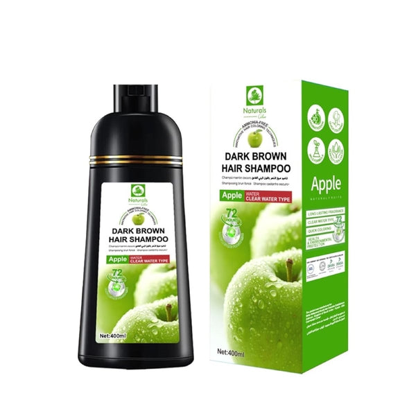 Majica Green Apple Hair Color Shampoo Ammonia-Free Dark Brown 420ml