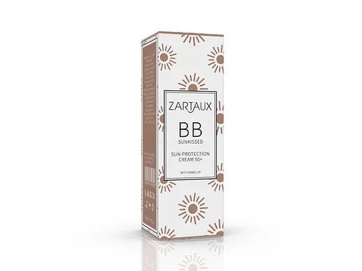 Zartaux BB Sunkissed Sun Protection Cream SPF 50+ Matte Bronze Finish