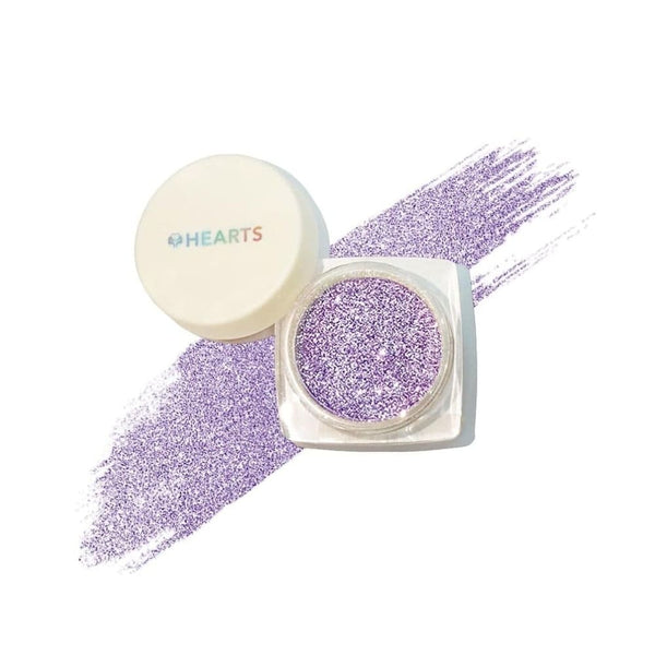 Hearts Loose Powder Glitter Shimmering Eye and Face Makeup, Shade 06
