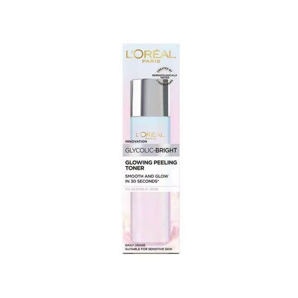 L'Oreal Paris Glycolic Acid Brightening Exfoliating Toner 5% AHA 128 ml