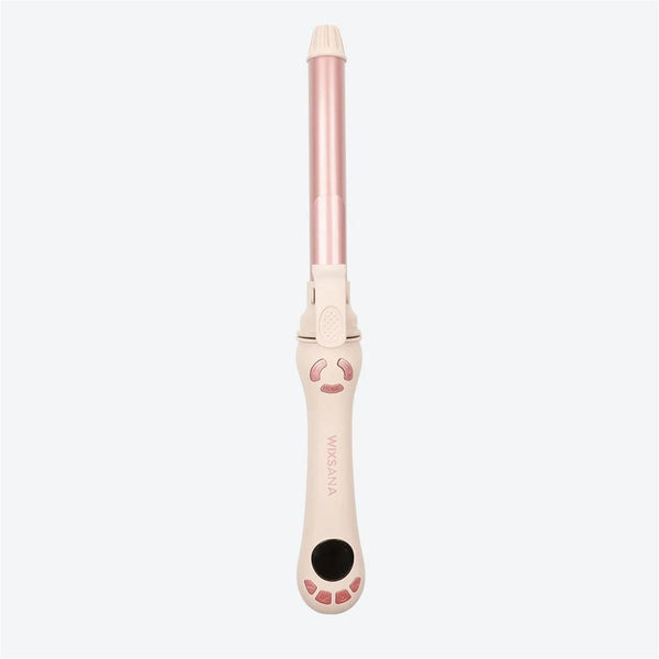Wixsana Quick Wave Hair Curler Adjustable Temperature Pink and White