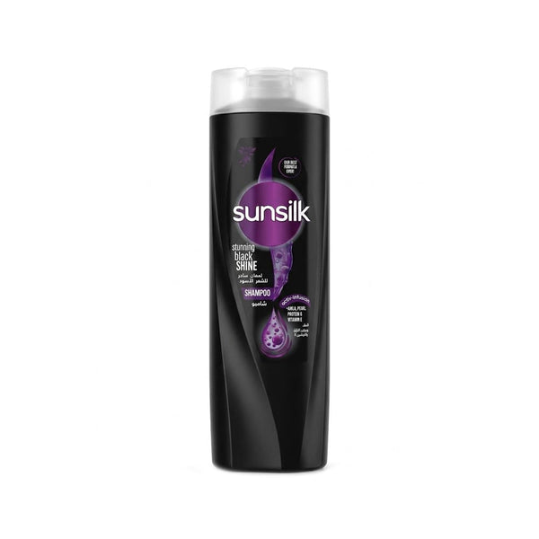 Sunsilk Enchanting Shine Shampoo for Black Hair Amla Pearl Protein Vitamin E 350ml