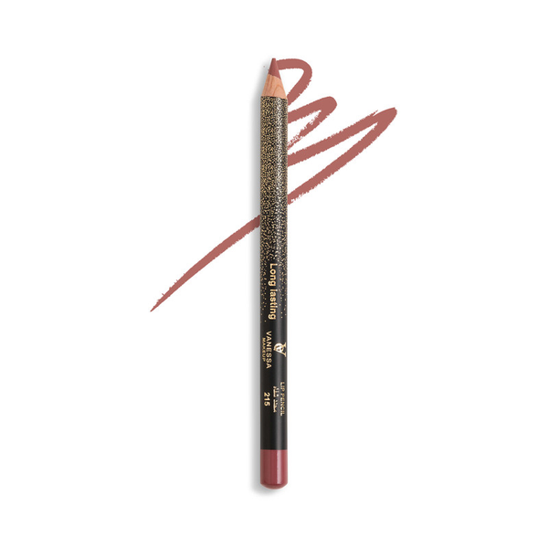 Vanessa Makeup Long Lasting Lip Pencil Precision Smooth Texture 215