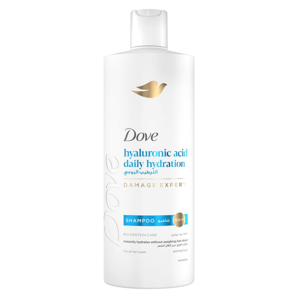 Dove Daily Hydration Shampoo with Hyaluronic Acid, 590 ml