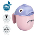 Eazy Kids Baby Head Shampoo Rinse Mug Clown Fish Design Pink 500ml
