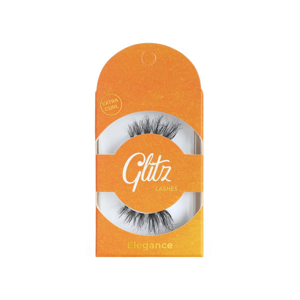 Glitz Natural Eyelashes Elegance Reusable Horsehair False Lashes