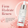 Eveline Serum Shot 3x Collagen Liquid Facial Serum with 24K Gold and Elastin 30ml