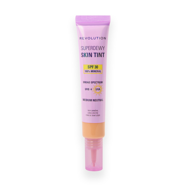 Revolution Superdewy Skin Tint SPF 30 Natural Finish Medium Neutral