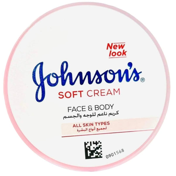 Johnson's Moisturizing Cream Face & Body Lightweight Hydration 100 ml