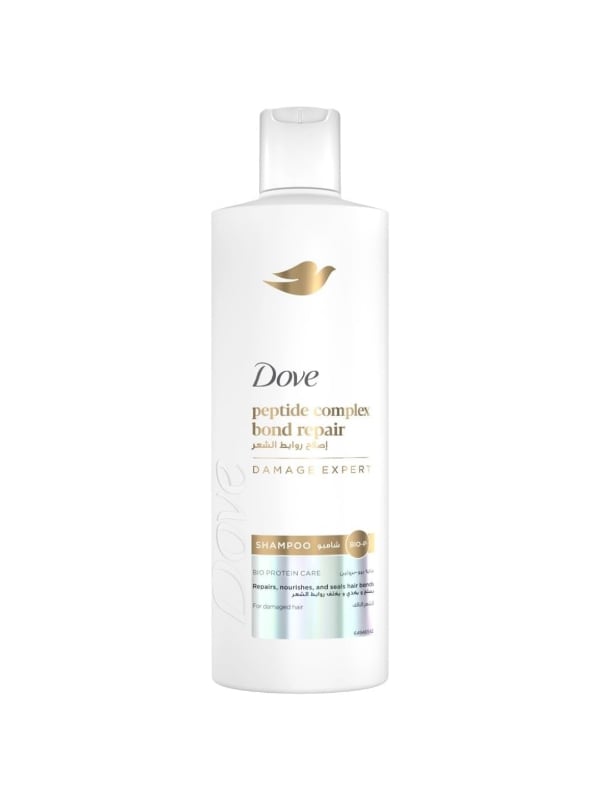 Dove Bond Repair Shampoo Peptide+ Complex Dry Damaged Hair 350ml