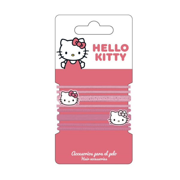 Disney Hello Kitty Hair Scrunchies Dark Pink
