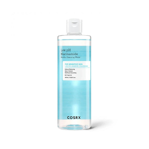 COSRX Low pH Niacinamide Micellar Cleansing Water, Zinc PCA, 400 ml