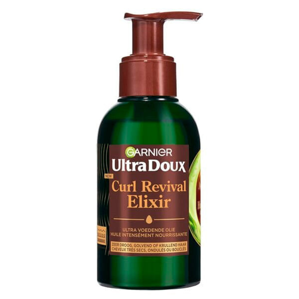 Garnier Ultra Doux Curl Revival Elixir Hair Oil Avocado Extract 120 ml