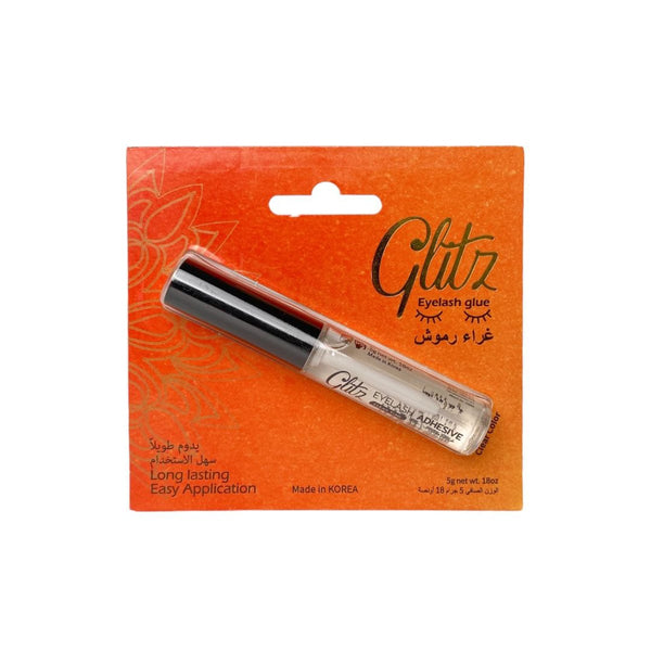 Glitz Eyelash Glue Brush Clear Adhesive Waterproof Hold