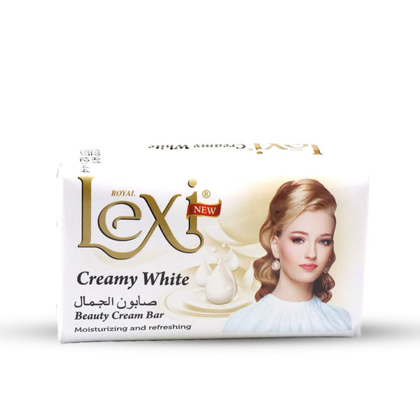 Royal Lexi Creamy White Beauty Soap Bar Moisturizing Formula 120 g