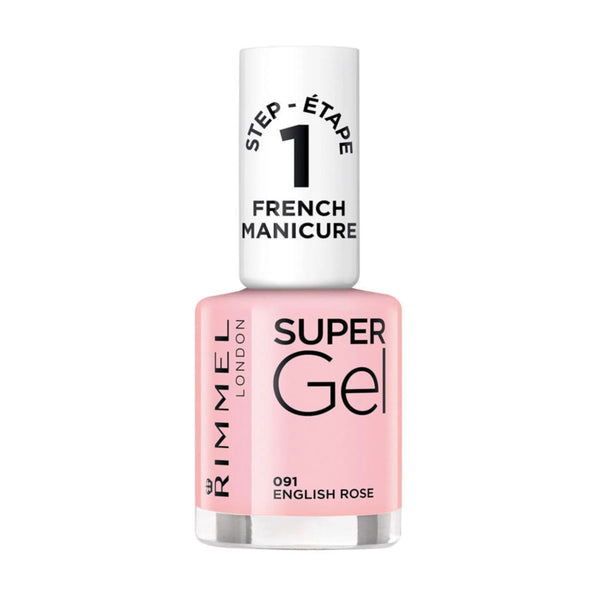 RIMMEL Super Gel Nail Polish #091 English Rose