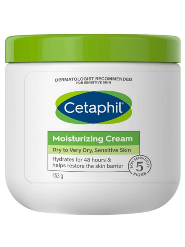 Cetaphil Moisturizing Cream Niacinamide Panthenol Glycerin Fragrance-Free 453 g
