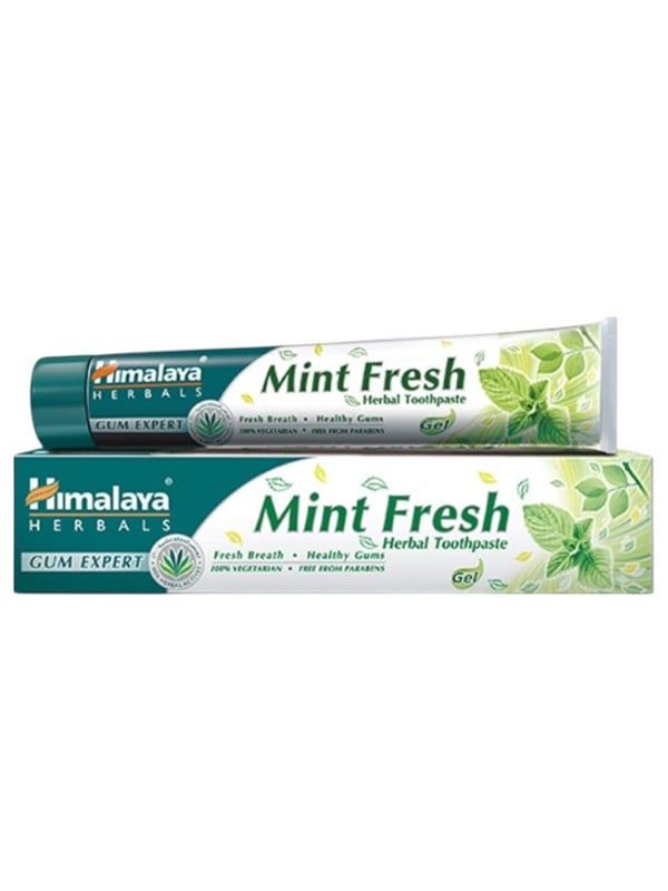 Himalaya Refreshing Mint Toothpaste Herbal Formula Fresh Breath 100 ml
