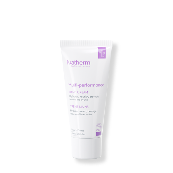 Ivatherm Multi-Performance Hand Cream Lightweight Fast-Absorbing Shea Butter 50ml