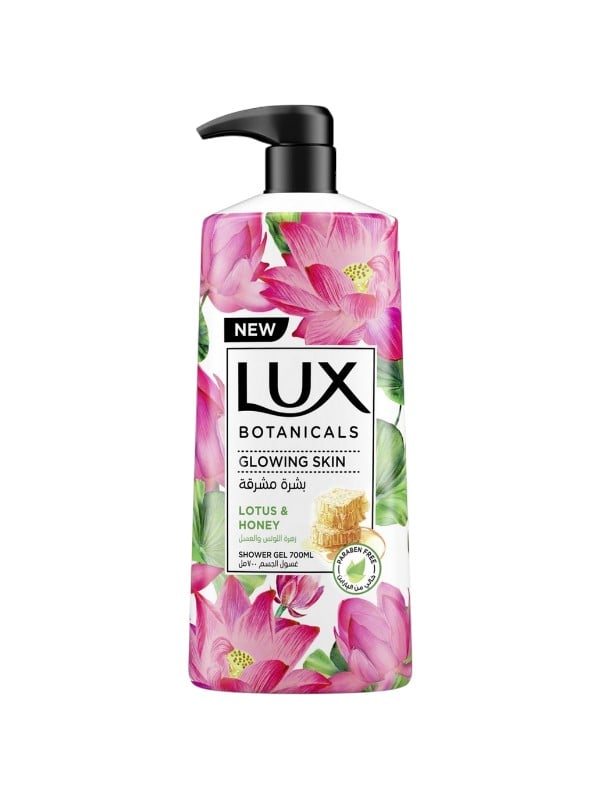 Lux Botanicals Radiant Skin Body Wash Lotus Flower and Honey 700 ml
