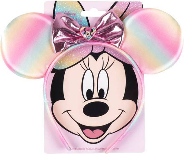 Disney Minnie Mouse Pink Hair Hoop, Lightweight Plastic Hair Band