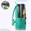 Eazy Kids School Bag Set of 3 Mermaid Shell Green