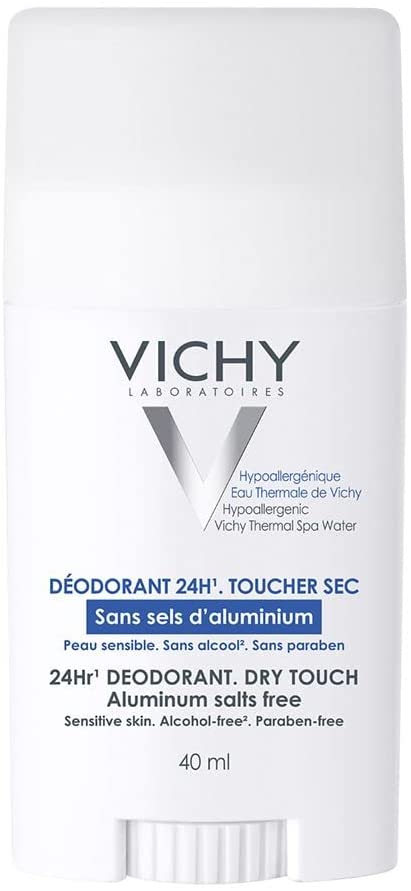 Vichy 24 Hour Mineral Deodorant Stick Aluminium-Free Sensitive Skin 40ml