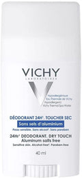 Vichy 24 Hour Mineral Deodorant Stick Aluminium-Free Sensitive Skin 40ml