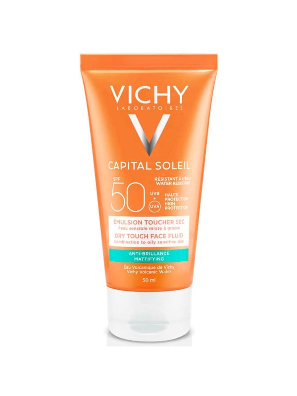 Vichy Mattifying Cream SPF 50 Lightweight Shine-Control Facial Sunscreen 50 ml