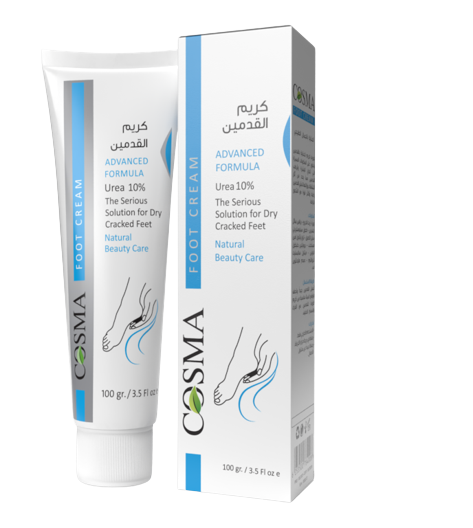 Cosma Foot Cream Moisturizing Formula for Dry Feet