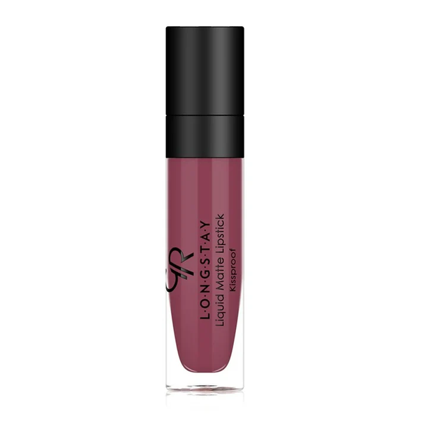 Golden Rose Longstay Liquid Matte Lipstick 21, Rich Color, Long-Wearing Matte Finish
