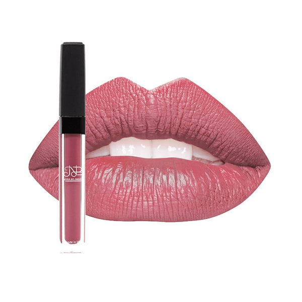 Nora Bo Awadh Waterproof Liquid Lipstick Rose Wood Long-Lasting 5.1 ml