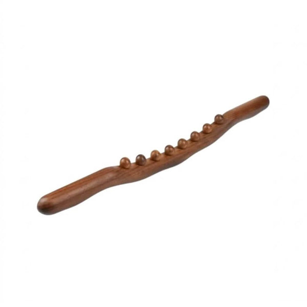 Spa System Multi-Ball Wooden Massage Stick No. B140 Ergonomic Manual Body Massager