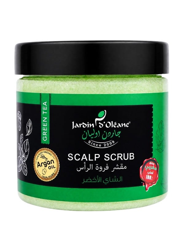 Jardin d'Oleane Green Tea Scalp Scrub Exfoliating Formula 250g