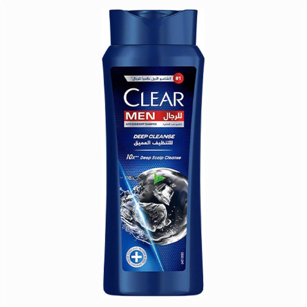 Clear Men Deep Cleanse Shampoo Pyrithione Zinc Menthol Refreshing Scent