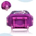Eazy Kids 3-in-1 Trolley School Bag Set, Mermaid Purple, Backpack, Lunch Bag and Pencil Case