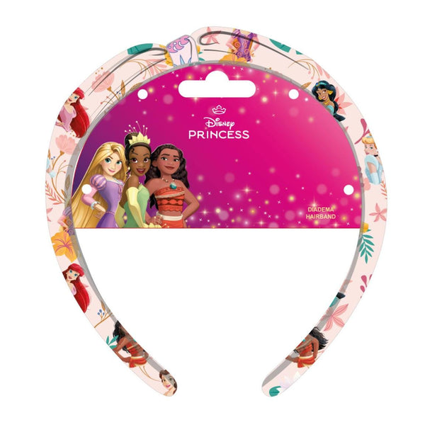 Disney Princess Pink Hair Band for Children, Durable Comfortable Hair Hoop