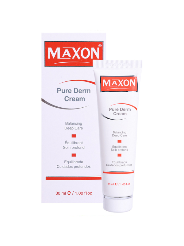 Maxon Pure Derm Balancing Moisturizing Cream, Matte Finish, Oily Skin, 30ml