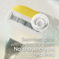 Gillette Venus Comfortglide Plus Olay Women's Razor Coconut Scent with 6 Refill Blades