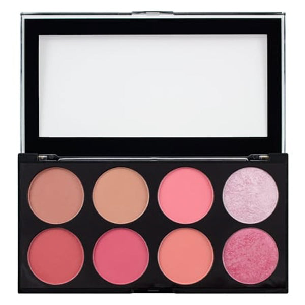 Makeup Revolution Ultra Blush Palette Sugar and Spice Shimmer Matte 8 Shades