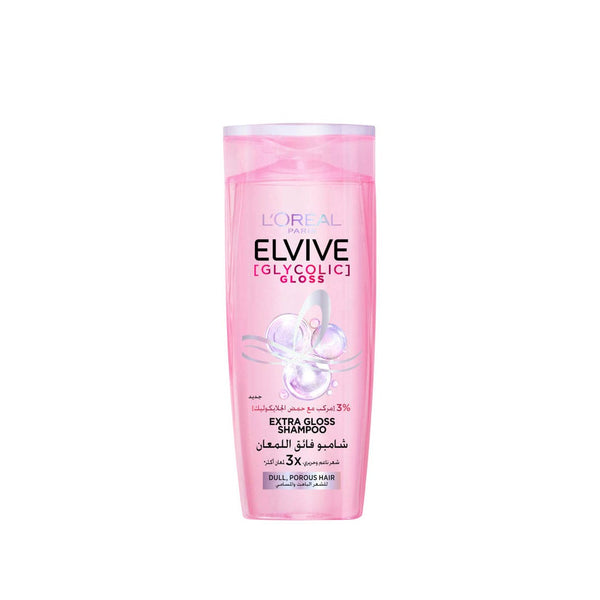 L'Oreal Paris Elvive Glycolic Gloss Shampoo Sulfate-Free Shine Care 600 ml