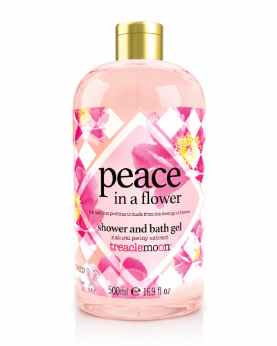 Treaclemoon Peace in a Flower Shower & Bath Gel Natural Peony Extract