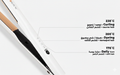 Rebune RE-2175 Ceramic Hair Straightener 52W, 170230C, White