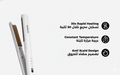 Rebune RE-2175 Ceramic Hair Straightener 52W, 170230C, White