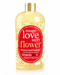 Treaclemoon Rouge Love Story Flower Shower & Bath Gel Natural Jasmine Extract