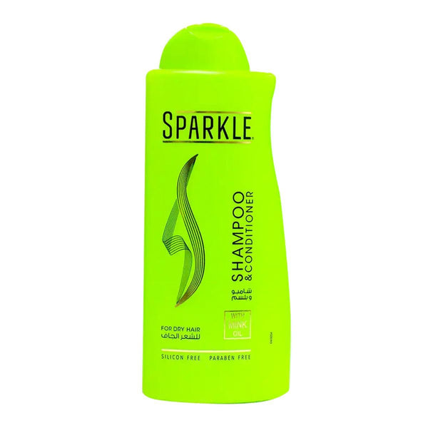 Sparkle Mink Oil Shampoo & Conditioner for Dry Hair, Hydrating Formula, 250 ml
