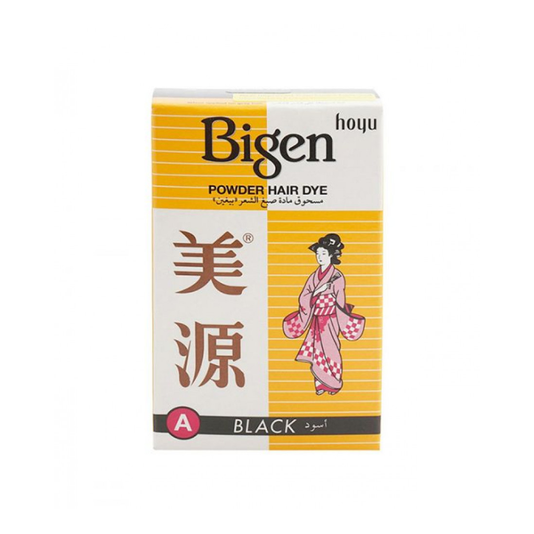 Bigen Black Hair Dye Powder for Hair Colouring