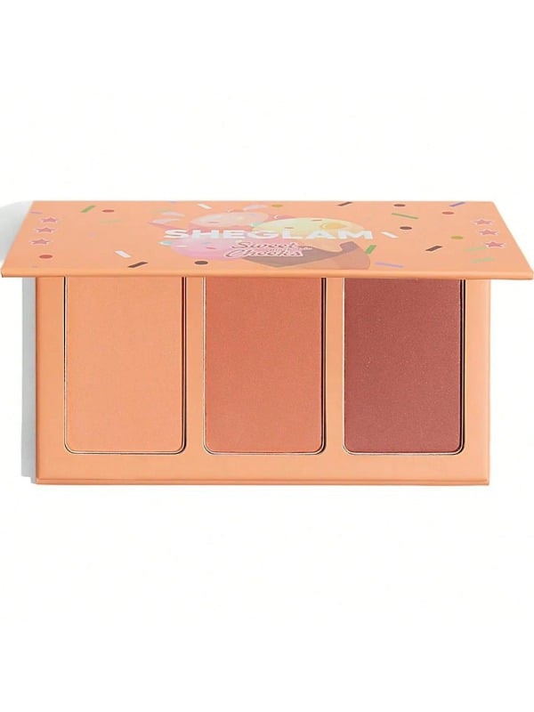SHEGLAM Blush Palette Powder Formula Velvet Finish Radiant Glow